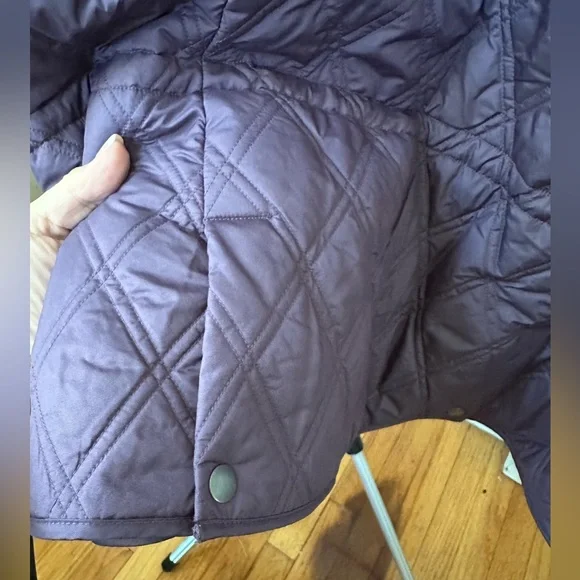 Eddie Bauer Women's Purple Quilted Jacket - Picture 5 of 10